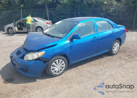 2010 Toyota Corolla Le z USA, uszkodzony, nr VIN 1NXBU4EE6AZ186917